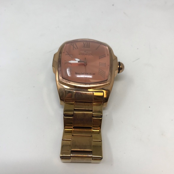 Invicta Men's Watch Special Edition Gold with Rose Gold Face 15194 - Picture 3 of 9